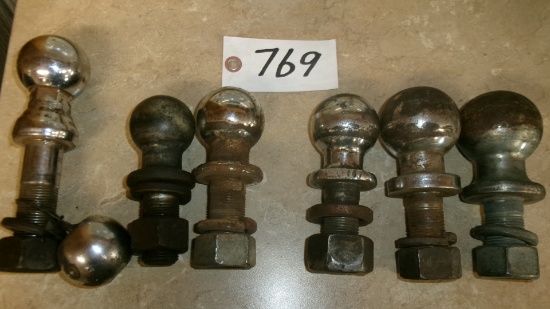 2-2 5/16", 3- 2", & 1-1 7/8" BALL HITCHES