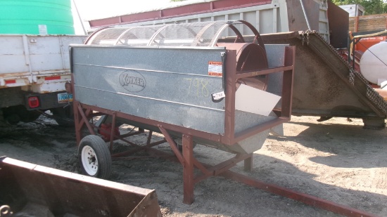 KOYKER 48" PORTABLE ROTARY GRAIN CLEANER