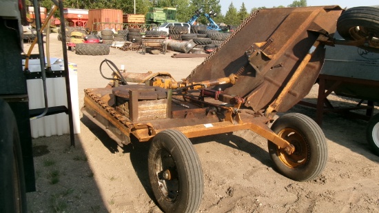 10' WOODS SINGLE WING MOWER, 540 PTO