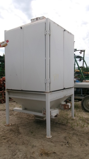 HOPPER BOTTOM SURGE TANK-used for feeding seed treater