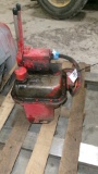 HYDRAULIC UNIT: BELT DRIVEN PUMP, RESORVOIR, & 2 SPOOL VALVE