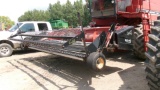 CASE IH 1015 w / RAKE UP PICK UP HEAD