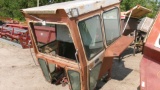 CAB FOR 706 IHC, frt window smashed out (Tim Carlson did it )