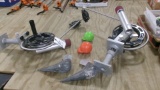 2-GREAT LAKES DOWN RIGGERS  w / WEIGHTS