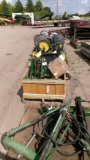 4-JOHN DEERE 7000 PLANTER UNITS, w /  HOPPERS, TRANSMISSION, MARKERS & OTHER PARTS