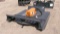 6' WOLVERINE SKID MOUNT ROTARY BRUSH MOWER, 3,000 PSI, 15-20 GPM, tax