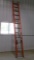 24' LOUISVILLE FIBERGLASS EXTENSION LADDER