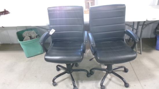2-OFFICE CHAIRS