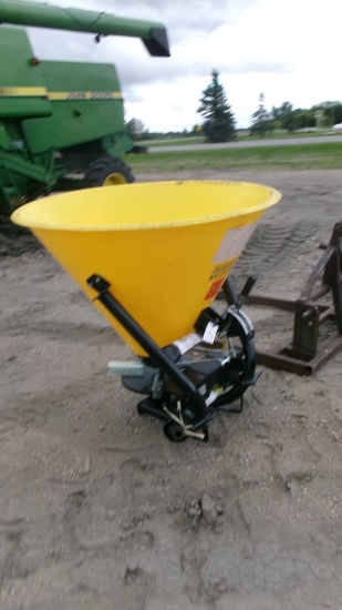 NEW POLY 3 PT. PTO SPINNER SEEDER, TAX