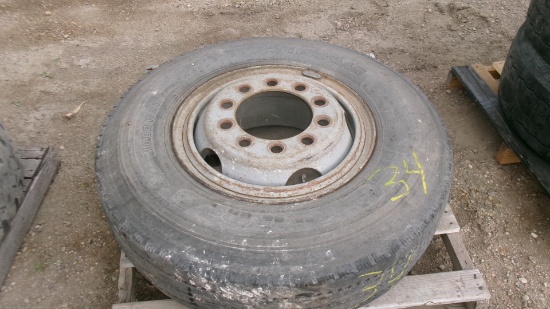 10.00 R X 20" on 10 HOLE RIM