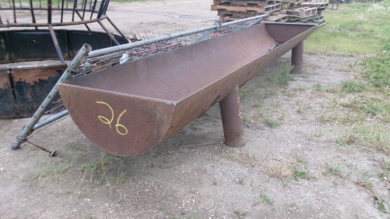 36" X 16' PIPELINE PIPE FEED BUNK