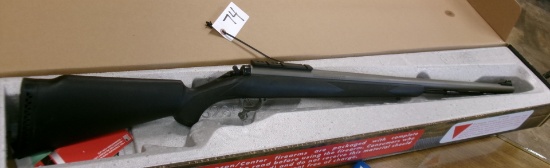 THOMPSON CENTER OMEGA Z 5 50 CAL.  BLACK POWDER MUZZLE LOADER, weather shield finish, scope mts.
