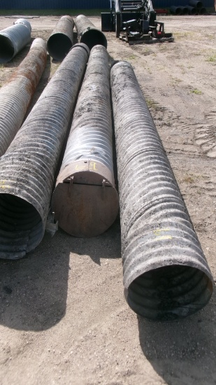 2- 16" x 20' , &  1-16"  x 30' CULVERTS , w/ 2 spices & one trap