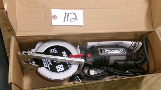 NEW ROCKWELL CORDED 4 1/2" CIRCULAR SAW