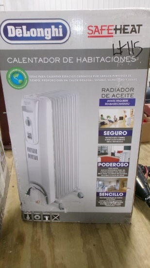 DELONGHI SAFE HEAT OIL FILLED HEATER