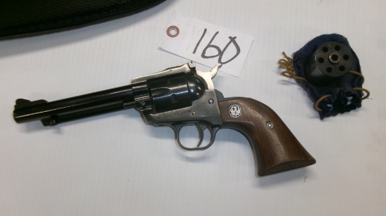 RUGER NEW MODEL SINGLE SIX, 2 cylinders-22 mag. & .22 LR, sn. 65-77399