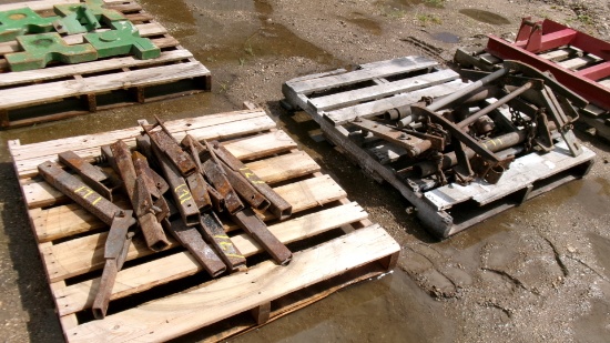 MUD SCRAPERS & UNIDENTIFIED PALLET