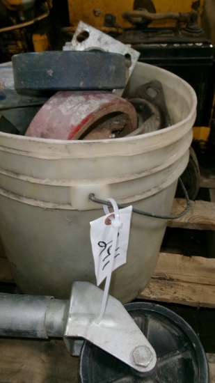 2-PAILS MISC CASTERS