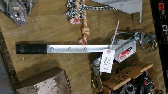 NEW 2 TON CABLE HOIST