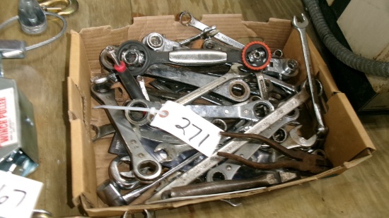 COMBINATION WRENCHES, DOG BONES, SIDE CUTTERS  & RACHET WRENCHES, 4-PARTIAL DRILL INDEXES