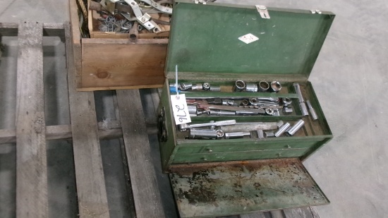S & K TOOL BOX w / contents