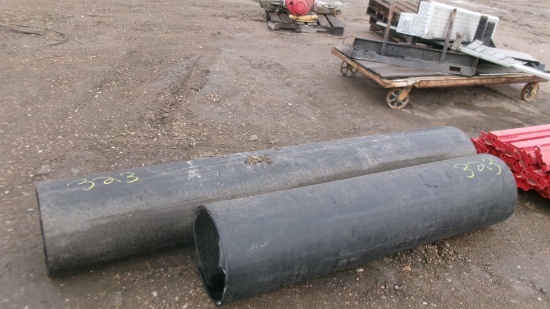 APPRoX. 13 1/2' X 16" RUBBER CULVERT