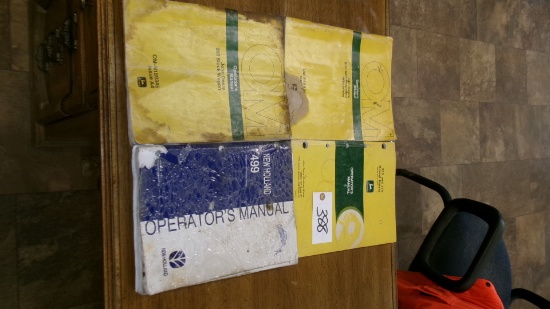 NEW HOLLAND 499, JOHN DEERE 800, 335, & 375   OPERATORS MANUALS