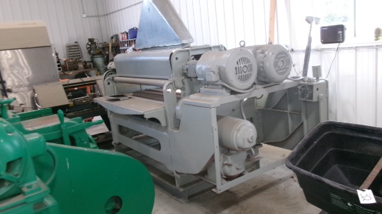 BEACH MFG. 48" OCILLATING DUAL DRUM SANDER, 208 3 PHASE, contact Adam @ 289-6275