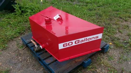 60 GALLON STEEL FUEL TANK w / ball valve