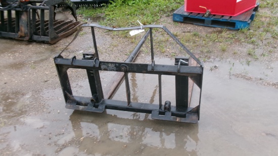 SKID MOUNT PALLET FORK / HAY FORK COMBO, 42" forks