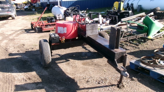 PORTABLE 24" WOOD SPLITTER,  12.5 H.P. TECUMSEH contact Brian @ 689-8083