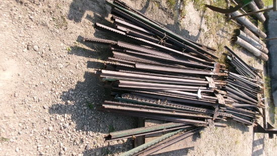 PALLET OF 6' STEEL POSTS