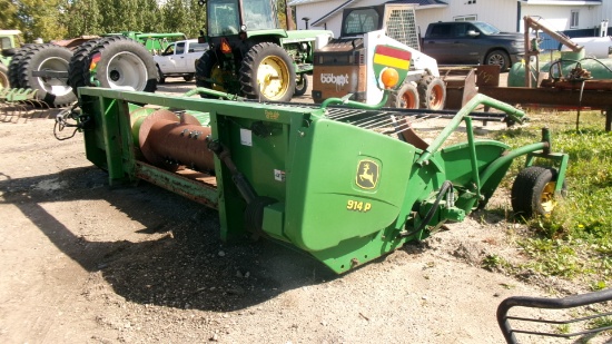 JOHN DEERE 914P  7 BELT PICKUP HEADER