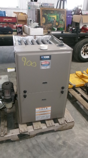 YORK LX SERIES LP 100,000 BTU FURNACE, OK