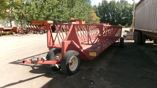 7' X 24' NOTCH FEEDER WAGON - VERY NICE