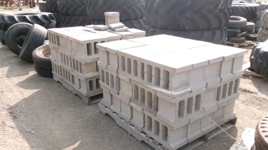 2 PALLETS (85+ ) CEMENT BLOCKS