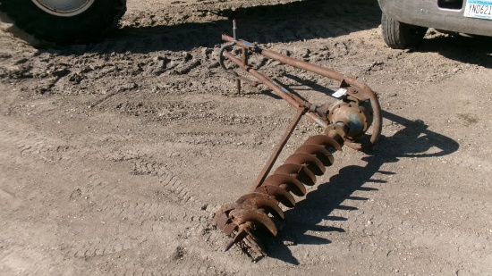 3 PT. POST HOLE AUGER