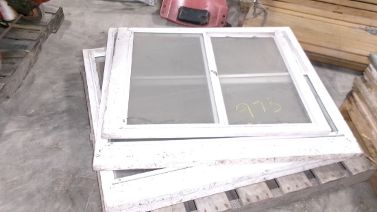 3-38 1/2" X 44" WINDOWS PLUS ONE