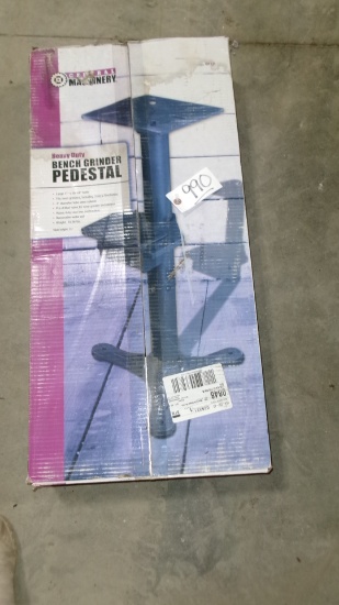 NEW BENCH GRINDER PEDESTAL
