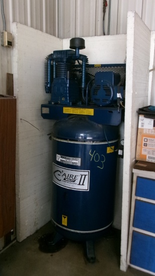 CAIRE II 7.5 H.P. 2 STAGE AIR COMPRESSOR