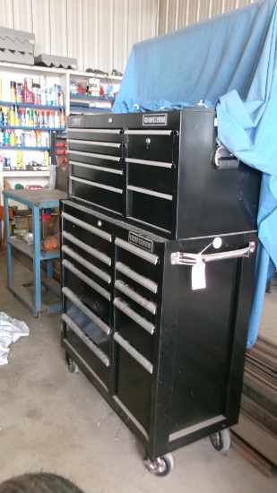 CRAFTSMAN 11 DRAWER ROLLING TOOL CHEST w/  8 DRAWER DETACHABLE TOOL BOX