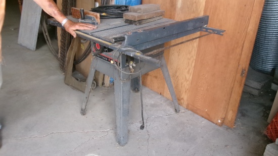 10" CRAFTSMAN TABLE SAW & EXTENSION CORD