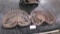 2-CAST IRON SEATS ( McCORMICK & DEERING )