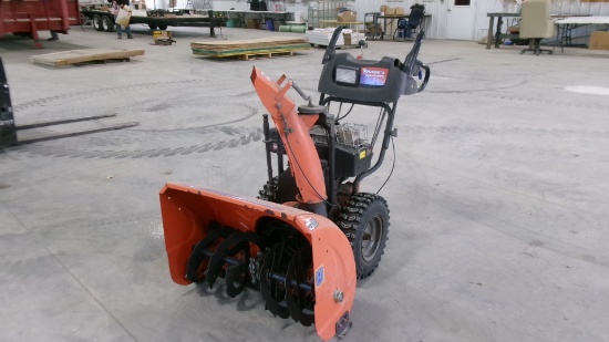 30" HUSQUAVARNA GAS SNOWBLOWER