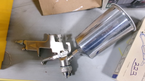 NEW RHINO  GRAVITY PNEUMATIC PAINT SPRAYER, DREMEL ELECTRIC ENGRAVER, & CRAFTSMAN