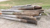 APPROX. 30-10' WOOD POSTS & 10-7' WOOD POSTS