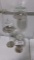3 PETIT FOUR/ CAKE STANDS ( 20', 2-16
