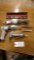 CENTRAL PNUEMATIC RIGHT ANGLE AIR DIE GRINDER, CENTRAL PNEUMATIC AIR CHISEL w / tips, 3/8