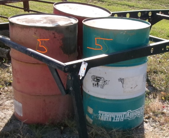 3-55 GALLON BARRELS - BARRELS ONLY