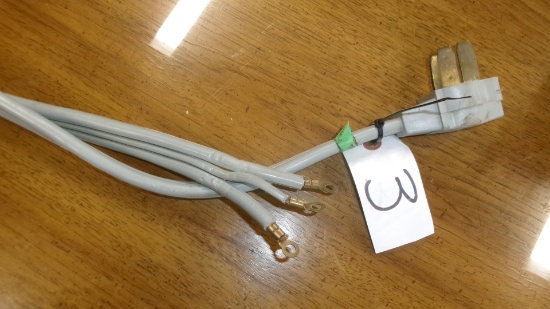 6' ELECTRIC RANGE 220 VOLT CORD